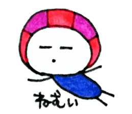 Marukara-chan2 sticker #12843095