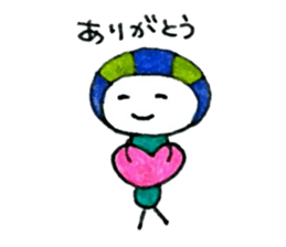 Marukara-chan2 sticker #12843100