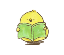 watercolor style Piyotama sticker sticker #12843195