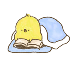 watercolor style Piyotama sticker sticker #12843196