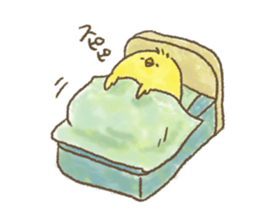 watercolor style Piyotama sticker sticker #12843205