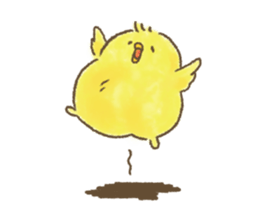 watercolor style Piyotama sticker sticker #12843208