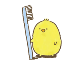 watercolor style Piyotama sticker sticker #12843221