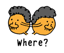 afro player sticker #12843480