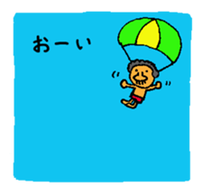 afro player sticker #12843493