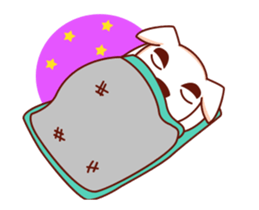 Jacob the White Puppy sticker #12843835