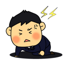 Moving Funeral Director Mr.Mameo sticker #12844359