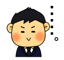 Moving Funeral Director Mr.Mameo sticker #12844363