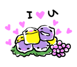 friendly ice cream sticker #12845147