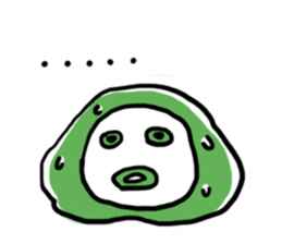 friendly ice cream sticker #12845179