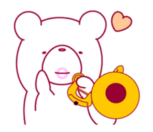 The bear."UGOKUMA" He plays a trombone. sticker #12845269