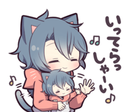 ASH KITTEN 2 sticker #12845408