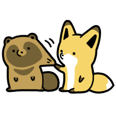 Raccoon Dog Fox 2 By Atamoto Raccoon Dog Fox 2 By Atamoto