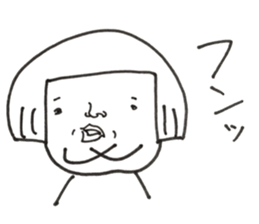 a word of vegetables and fruit sticker #12847298