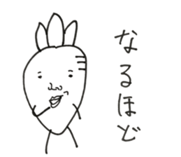 a word of vegetables and fruit sticker #12847316