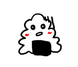 Onigiri Brat is come on! sticker #12847505