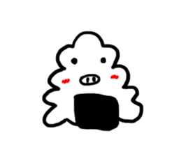 Onigiri Brat is come on! sticker #12847509