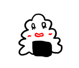 Onigiri Brat is come on! sticker #12847514