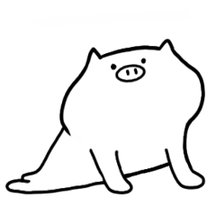 White pig Tonta