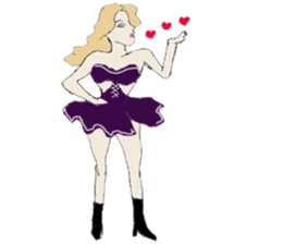 mariana rich girl sticker #12848006