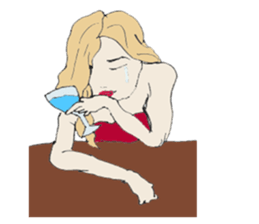 mariana rich girl sticker #12848019