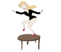 mariana rich girl sticker #12848023