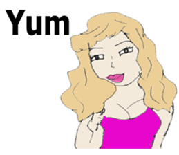 mariana rich girl sticker #12848032