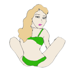 mariana rich girl sticker #12848034