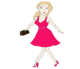 mariana rich girl sticker #12848037