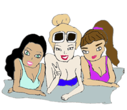 mariana rich girl sticker #12848045