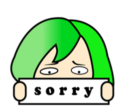 Q version placards King sticker #12848508