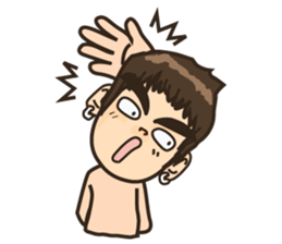 Big Eyebrow (Eng) sticker #12849093