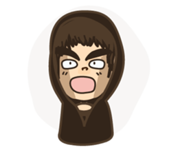 Big Eyebrow (Eng) sticker #12849097