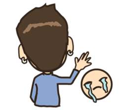 Big Eyebrow (Eng) sticker #12849099