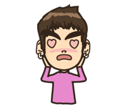 Big Eyebrow (Eng) sticker #12849107