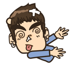 Big Eyebrow (Eng) sticker #12849110