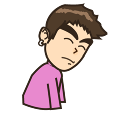 Big Eyebrow (Eng) sticker #12849120