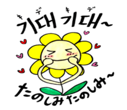 Korean-Japanese sunflower"tommy"~girly sticker #12849322