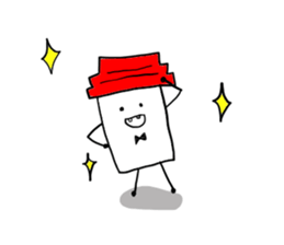 Mr.Cafe Sticker sticker #12849341