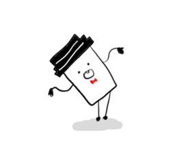 Mr.Cafe Sticker sticker #12849351