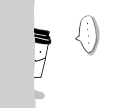 Mr.Cafe Sticker sticker #12849353