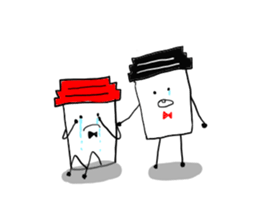 Mr.Cafe Sticker sticker #12849359