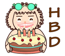 Curly Mint sticker #12849400