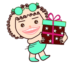 Curly Mint sticker #12849401