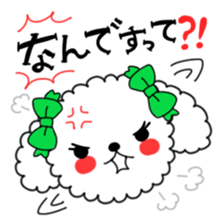 Toy poodles looking good sticker #12850669