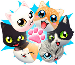 Sweet CATurday sticker #12851125