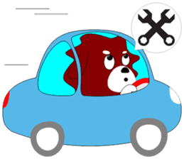 Tibetan Mastiff brother sticker #12851630