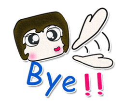 My name Michi.^_____^ sticker #12851648