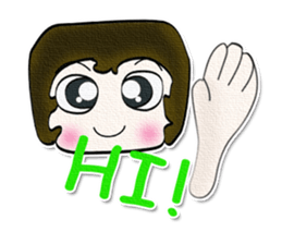 My name Michi.^_____^ sticker #12851649