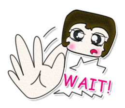 My name Michi.^_____^ sticker #12851651